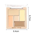 Miniatyrbilde 2 av 5: Korrigerende concealer-palett med fem farger