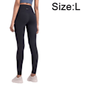 Miniatyrbillede 2 af 5: Dame vinter leggings med fleece foring sort KLB