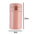 Miniatyrbild 2 av 5: Mini termosflaska med piplock, isolerad, rosa KLB