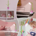 Miniatyrbillede 5 af 7: Børnelampe, LED-bordlampe, berøringskontrol, dæmpbart lys, fleksibel KLB