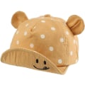 Miniatyrbild 1 av 5: Bomull Baby Cap för Flicka Pojke Barn Solhatt Justerbar Kepsvår Sommar Höst 6 till 30 Månader-