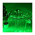 Miniatyrbillede 3 af 5: Net Lys Garland, 672 LED Net Lys 6M X 4M 8 Vandtætte Energifunktioner, Dæmpbar til Soveværelse Jul Bryllupsfest Hjem Have, Grøn KLB