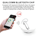Pikkukuva 3 / 5: Bluetooth-kuulokkeet V5.0 Langattomat Handsfree-kuulokkeet 24 tuntia Valkoinen