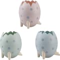 3-pack dinosaurieägg pennhållare ägg skrivbordstillbehör KLB