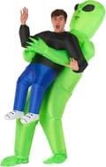 Halloween Rollespill Alien Oppblåsbar Kostyme - Barn Children (110-145cm)