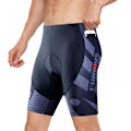 Miniatyrbillede 2 af 8: Mænds cykelshorts med 3D sædepolstring, hurtigtørrende, grå, størrelse L