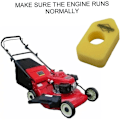 Pikkukuva 3 / 5: 698369 Briggs & Stratton Keltainen Vaahtomuovi-Ilmansuodatin. Classic, Sprint ja Quattro moottorit, 5 kpl KLB