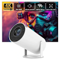 Miniatyrbillede 1 af 8: 4k HD Projektor HY300 Android 11 Hjemmekino Bærbar Udendørs Projektor Dobbelt Wifi6 200 Bt5.0 1080p 1280*720p