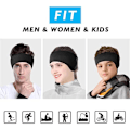 Pikkukuva 4 / 5: Tyylikäs Simply Winter Fleece -korvalämmitinpanta miehille, kuninkaansininen