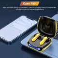 Miniatyrbillede 6 af 8: Bluetooth 5.2-hovedtelefoner, indbygget mikrofon, Bluetooth gul
