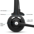 Miniatyrbilde 7 av 8: Bluetooth-hodetelefoner/mobiltelefonhodetelefoner med mikrofon, kontor