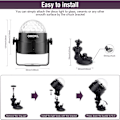 Miniatyrbilde 5 av 8: Discokule LED-festlampe musikkstyrt diskolys effekter diskolys med USB KLB