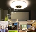 Miniatyrbilde 5 av 8: LED RGB taklampe med Bluetooth-høyttaler for soverom KLB