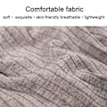 Miniatyrbilde 4 av 6: Slouchy strikket lue for kvinner, vinter, myk, varm, dameull, stripet, karri, KLB