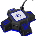 Miniatyrbild 2 av 8: Adapter för tangentbord och mus för FPS-spel för Nintendo Switch, Xbox One,