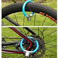 Miniatyrbillede 4 af 8: Cykel Lås, Kæde Lås, Mini Bærbar, Himmelblå