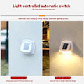 Miniatyrbild 4 av 5: Vattentät LED solvägglampa för utomhusbelysning utan trädgårdsstig eller växthus