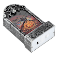 Miniatyrbilde 7 av 8: Halloween rekvisitter, simulert gravsteinformet lampe KLB