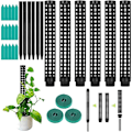 Miniatyrbild 1 av 5: Spaljé, växtstöd, mosspinne för Monstera, 6-pack, kokosnötsväxter, mossstolpe, växtstöd, Monstera klätterhjälp KLB