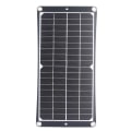 Miniatyrbillede 6 af 8: 20W solcellepanel opladningsplade bærbar solcelleoplader til KLB