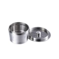 Miniatyrbillede 5 af 6: Kaffe maskine kapsel, rustfrit stål husholdning kaffe filter, genanvendelig og re