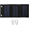 Miniatyrbild 1 av 5: 8W hopfällbar solcellsladdare utomhus vattentät solpanel polykristallin solpanel med 5V USB-portar för iPhone iPad Samsung Galaxy etc KLB