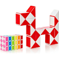 Miniatyrbild 1 av 6: Cubixs Magic Snake - 24 block, gul KLB