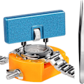 Miniatyrbild 1 av 5: Sats för byte av klockbatteri, verktyg för att öppna klockfodral genom att vrida