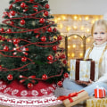 Miniatyrbilde 5 av 5: Juletrærskjørt, strikket snøfnugg elg trærskjørt, KLB