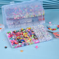 Miniatyrbilde 5 av 5: Perler til å tre, DIY armbånd, små gaver til barn, håndverkssett