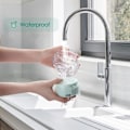 Miniatyrbillede 5 af 5: Elektrisk mini hvidløgsskærer, universal snitter og chopper grøn