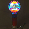 Miniatyrbilde 2 av 5: Håndholdt LED-roterende stav magiske tryllestaver leketøy LED-roterende stav blinkende lysstav for barn