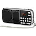 Pikkukuva 1 / 4: AM/FM/FM-kompaktiradio Bluetoothilla, matkaradio subwooferilla, digitaalinen radio