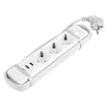 Miniatyrbillede 3 af 8: Smart USB-stikkontakt med EU-stik, 3 porte og 3 stik KLB