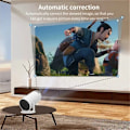 Miniatyrbilde 7 av 8: 4K HD-projektor HY300 Android 11 Hjemmekino Bærbar Utendørs Projektor Dobbel Wifi6 200 Bt5.0 1080p 1280*720p