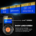 Miniatyrbilde 4 av 8: Bluetooth FM-sender for bil, lydadapter og mottaker med