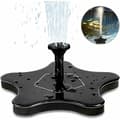 1,4 W solcellsdriven vattenfontänpump för fågelbad, trädgårdsdamm, utomhuspool KLB