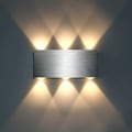 Pikkukuva 4 / 4: Lightess LED-seinävalaisin Sisäseinävalaisin Moderni Neliö Ylös