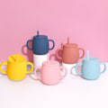 Miniatyrbilde 4 av 5: Silikon Baby Treningskopp Straw Style 5 KLB