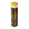 Miniatyrbillede 1 af 2: Minecraft Rundt Flashlight Led Lommelygte Mine Lampe Firsidig Lampe Dekorative Lommelygter