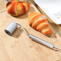 Miniatyrbilde 8 av 8: Pastarull i rustfritt stål for baking av pasta, kjeks, pizza og deig (sølv)