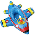 Miniatyrbillede 3 af 7: Baby oppustelige svømmeringe, flyvemaskine yacht småbørns svømmeflåd sæde KLB