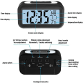 Miniatyrbild 2 av 5: Digital väckarklocka, digital elektronisk väckarklocka med datumvisning, batteridriven