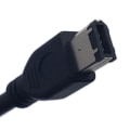 Miniatyrbilde 5 av 8: IEEE 1394B Firewire 800 til 400 9-pinners til 6-pinners kabel 6 fot, Firewire