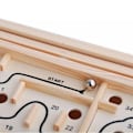 Miniatyrbillede 3 af 7: Børns Uddannelsesmæssige Labyrint Legetøj 3D Labyrint Træpuslespil Spil Labyrint