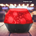 Miniatyrbilde 4 av 8: DC5V 2W USB-lading fargerik stjernehimmel projektorlampe KLB