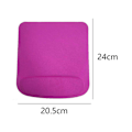 Miniatyrbilde 2 av 5: Musematte med håndleddstøtte Ergonomisk smertelindring Rosa