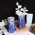 Miniatyrbillede 5 af 5: Pakke med 3 harpiksforme til vase, silikoneforme smykker harpiks