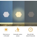 Miniatyrbillede 2 af 5: Pir Infrarød Bevægelses Dekorativ LED-lampe, Intelligent Induktionslys, Ideel til Soveværelse, Skab, Trappe, Børneværelse KLB