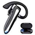 Pikkukuva 1 / 6: Bluetooth-kuuloke mikrofonilla, handsfree-langaton kuuloke, matkapuhelin korvassa
